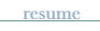resume